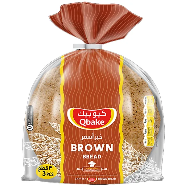 Qbake Brown Bread 3pc