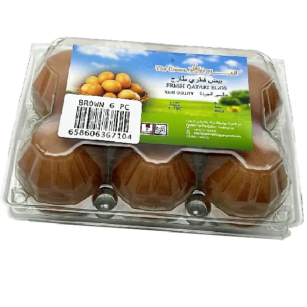 The Crown Fresh Qatar Brown Egg 6pc