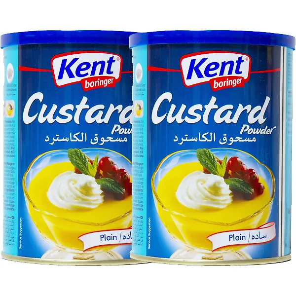Kent Boringer Plain Custard Powder 2X300g