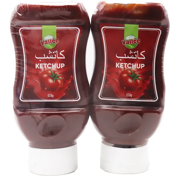 Vallee Tomato Ketchup 2X510g