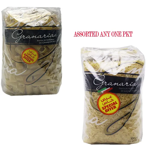 Granaria Pasta Assorted 3X500g